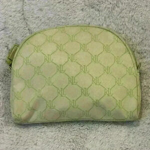 Ralph Lauren Y2K make up bag green